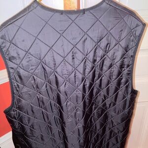 A Blue Barbour Quilted Gilet/Vest, for Christmas